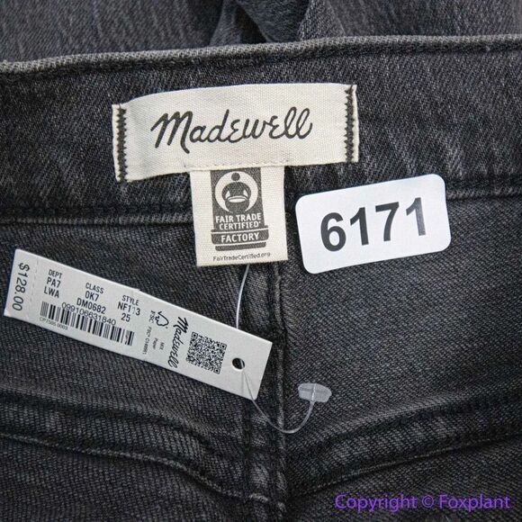 NEW Madewell The Perfect Vintage Straight Jean in lunar wash,‎ 25 - Picture 14 of 16